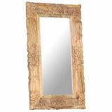 321636 Mirror 80x50 cm Solid Mango Wood