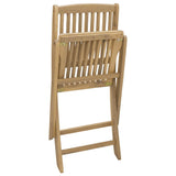 Folding Garden Chairs 4 pcs 44x50x88 cm Solid Wood Acacia 365744