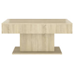 ZNTS Coffee Table Sonoma Oak 96x50x45 cm Engineered Wood 806834