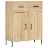 Highboard Sonoma Oak 69.5x34x180 cm Engineered Wood 3198156