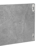 Wall Shelf 4 pcs Concrete Grey 80x11.5x18 cm Engineered Wood 807342