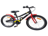 Kids Bike 20 Inches for 6-11 Years Old Black Red 42009397