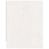 Bedside Cabinets 2 pcs White 40x30.5x40 cm Solid Pinewood 808116