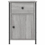 Bedside Cabinet Grey Sonoma 40x42x60 cm Engineered Wood 825909