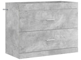 Bathroom Furniture Set Concrete Grey 81 x 40 x 84.5 cm 3404377