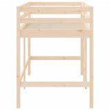 ZNTS Kids' Loft Bed without Mattress with Ladder 90x200 cm 835889