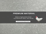 11.5KG Automatic Chicken Poultry Feeder Rat Proof Treadle Self Opening with Galvanized Steel and T3398P349831