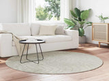 Area Rugs Round PALMERAS Green 200 CM Polyester 42022660