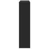 Radiator Cover Black 175x20x82 cm Engineered Wood 852709