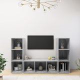 TV Cabinet 3 pcs 37 x 35 x 107.5 cm 3079965