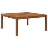 Coffee Table Natural 100 x 100.5 x 45 cm Solid Acacia Wood 901242