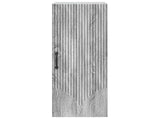 Wall-Mounted Cabinet Grey Sonoma 33 x 34.5 x 90 cm 898931