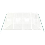 Greenhouse with Steel Frame White 16 m² 4x4x2 m 3188072