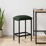 Bar Stool Dark Green 40 x 32 x 74 cm Engineered Wood 8006175