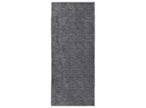 Rug Anthracite 80 x 250 cm 100% Polyester 3 mm Washable 42041685