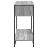 Console Table Grey Sonoma 100x35x74.5 cm Engineered Wood 848532