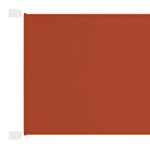 Vertical Awning Terracotta 100x1200 cm Oxford Fabric 148359