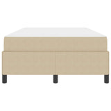 Bed Frame with Mattress Light Green Grey 120 x 190 cm Fabric 3399114