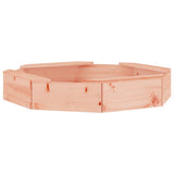 Sandbox with Seats Octagon Solid Wood Douglas 825014