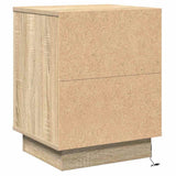 Bedside Cabinet 2 pcs Sonoma Oak 39 x 34.5 x 50 cm 869599