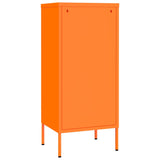 ZNTS Storage Cabinet Orange 42.5x35x101.5 cm Steel 336192