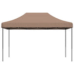 Foldable Party Tent Pop-Up Brown 440x292x315 cm 4004964
