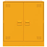 Sideboard Mustard Yellow 67x39x73 cm Steel 841676