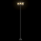 3-Head Lamp Post Black 16 x 16 x 187 cm Aluminum and ABS 42042693