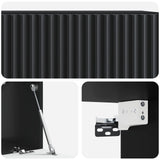 Wall-Mounted TV Cabinet Black 59.5 x 31 x 30 cm Engineered Wood 898536