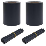 Garden Privacy Screens 2 pcs Dark Grey 35 x 0.19 m PVC 3294925