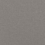 Corner Bed Frame with Headboard Taupe 90 x 190 cm Fabric 42016460
