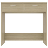Desk Sonoma Oak 80x40x75 cm Engineered Wood 801358