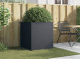 Planter Anthracite 52x48x75 cm Steel 841585