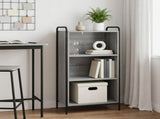 Book Cabinet 55.5 x 33 x 111 cm Engineered Wood Grey Sonoma 8013911