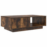 Coffee Table Smoked Oak 95 x 55 x 31 cm Engineered Wood 8000184