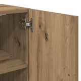 Wall Cabinet Artisan Oak 60x31x60 cm Engineered Wood 857301