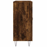 Sideboard Smoked Oak 90x34x80 cm Engineered Wood 828105