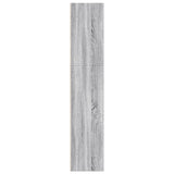 Bookcase Grey Sonoma 60x30x152 cm Engineered Wood 857913