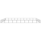Dog Kennel Black 60 m Steel 3082173