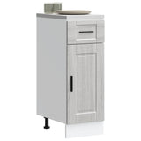 Kitchen Base Cabinet Porto Grey Sonoma Engineered Wood 853943