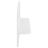 Wall Shelf 2 pcs High Gloss White 80.5 x 13.5 x 37.5 cm 8014954