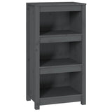 Book Cabinet Grey 50x35x97 cm Solid Wood Pine 821706