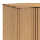 Wardrobe "OLDEN" Brown 76,5x53x172 cm Solid Wood Pine 358594