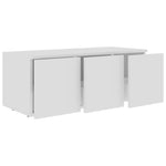 TV Cabinet White 80x34x30 cm Engineered Wood 801859