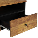 Coffee Table 80x54x40 cm Solid Wood Mango&Engineered Wood 351957