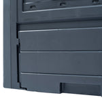 Garden Composters 3 pcs Grey 60x60x73cm 780 L 278920