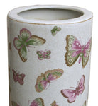 Ceramic Umbrella Stand, Butterfly Design CHA722