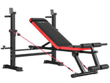 Adjustable Weight Bench with Squat Rack and Dip Stand T3398P549442