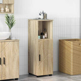 Bathroom Cabinet with Storage Sonoma Oak 30 x 35 x 95 cm 883316