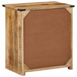 Sideboard with 3 Drawers 55x35x60 cm Solid Wood Mango 374061